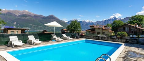 Sky, Water, Property, Swimming Pool, Plant, Building, Azure, Cloud, Tree, Shade