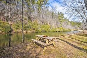 Enjoy a picnic by the river...
