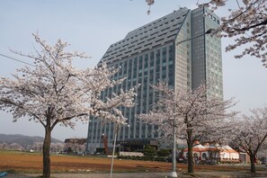 施設の正面