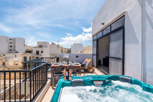 Bubbelpool utomhus