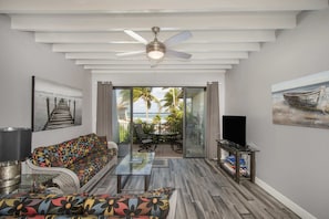 Living room with views