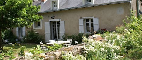 Le cottage en été