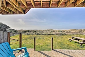 Private Deck w/ Seating | Ocean Views