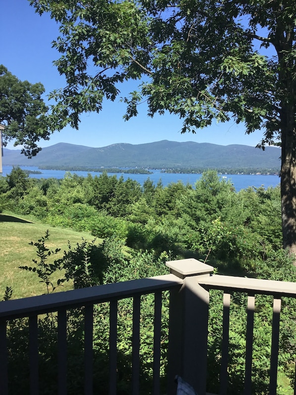 Enjoy beautiful views of Lake George.