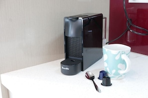 Kaffe och/eller kaffebryggare