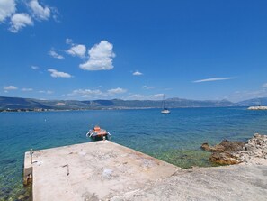 Himmel, Gewässer, Meer, Blau, Wasser, Ozean, Horizont, Wolke, Küste, Azurblau