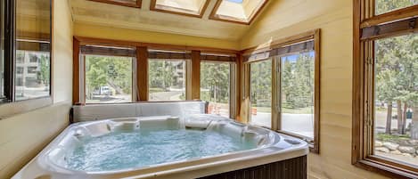 Common area hot tub - Cedars 53 Breckenridge Vacation Rental