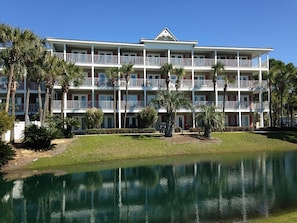 Gulf Place Caribbean from the street
