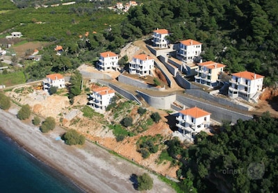 t of two fully equipped apartments above each-other on the two top floors of a h