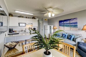 Open Concept Living Room & Kitchen