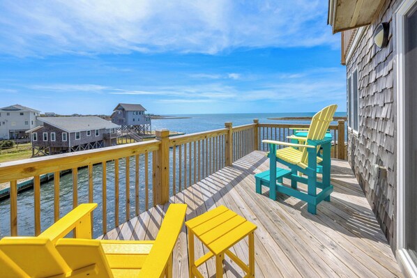Surf or Sound Realty - 924 - Happy Ours - Deck -1