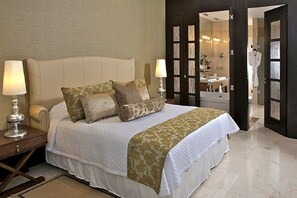 Each bedroom features a King bed, large screen TV and more