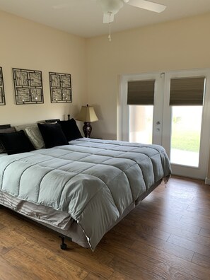 First floor master bedroom