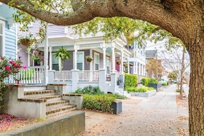 A beautiful Victorian home, with your apartment entrance in the rear.