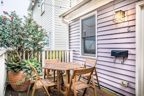Enjoy Charleston evenings on your private deck.