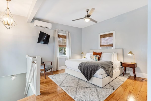 Spacious master bedroom