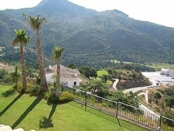 View from the villa