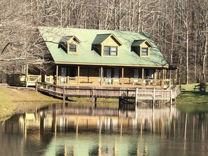 The Lodge has 3 separate loft bedroom units under one roof with 3 individual entries.