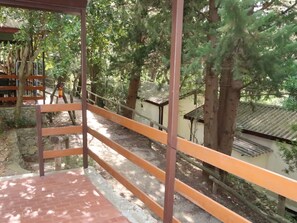 Eigentum, Baum, Deck, Veranda, Zimmer, Grundeigentum, Haus, Gebäude, Geländer, Die Architektur
