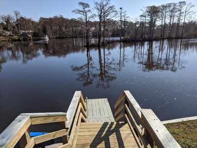 The Sanderling Tiny Cabin Water Access/Private Shared dock