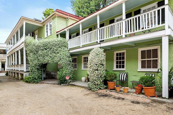 Welcome to the historic district! Looking forward to hosting you soon!