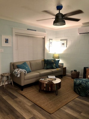 All new furniture with laid-back coastal vibe