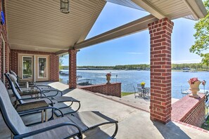 Covered Patio | Water Views