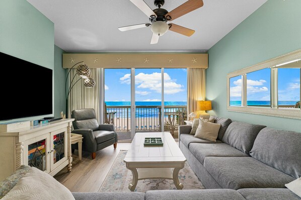 208 Celadon Ocean view from living room and main bedroom! 