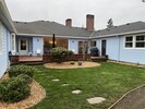 Backyard Patio with BBQ and patio set