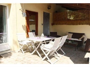 Covered terrace