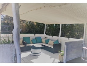 Covered terrace