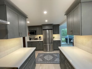 Newly renovated, fully equipped Kitchen