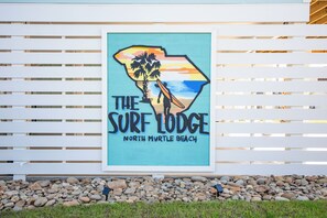 Large Mural on Side of the House