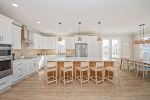 Large Kitchen open to Dining/Living Area