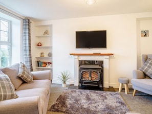 Living room | Fron Towyn Cottage, New Quay