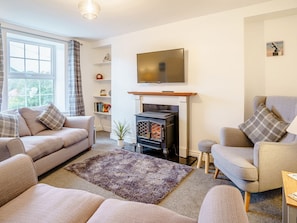 Living room | Fron Towyn Cottage, New Quay