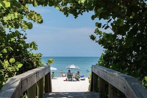 Beach entrance...