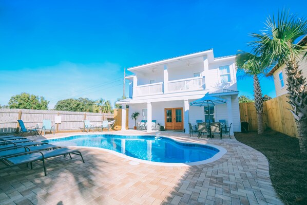 View of Pool and Main House (1)