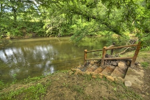 Perfect creek access for fishing