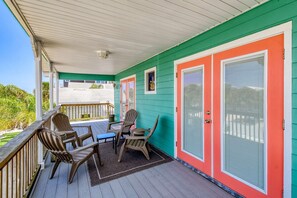 Two fantastic porches provide great shady afternoon hangout space.