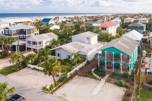 Here's the real appeal:  a two minute walk to the beach!