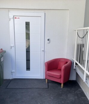 Fassade der Unterkunft