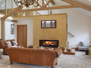 Welcoming living area | Carr End Barn A, Stalmine, near Poulton-le-Flyde