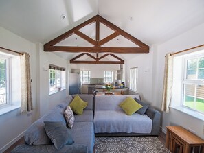 Open plan living space | Chesnut Cottage - Woodside Stables, Carkeel, near Saltash