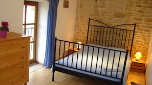 Bedroom 1 at La Vieille Maison cottage
