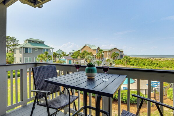 Saint Helena Island Vacation Rental | 2BR | 2BA | Stairs Required