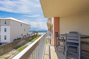 Private balcony