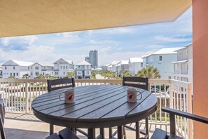 Private balcony