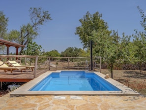Schwimmbad, Eigentum, Grundeigentum, Haus, Zuhause, Urlaub, Freizeit, Baum, Estate, Gebäude