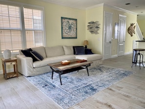 Comfortable, spacious living room